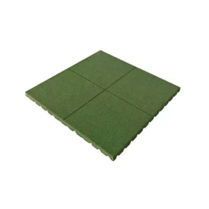 Losa caucho verde