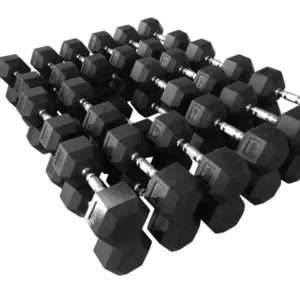 Set Mancuernas Hexagonales [de 2,5 a 30Kg]