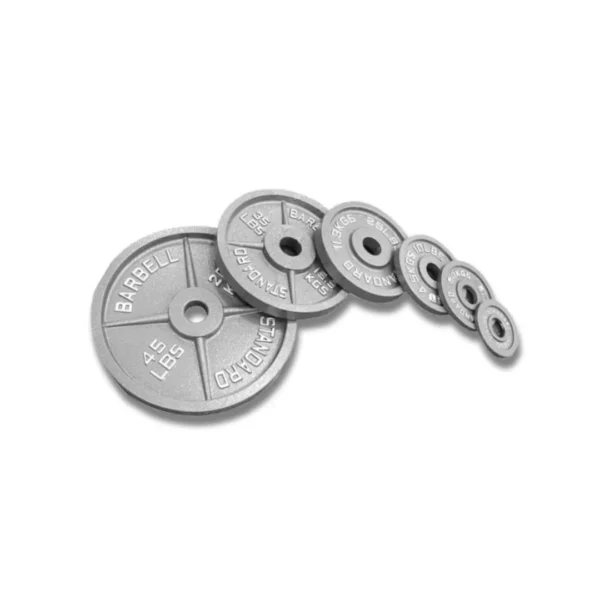 Discos olímpicos BARBELL de METAL [de 1,25 a 25kg]