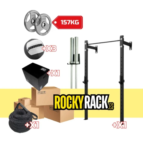 LOTE ENTRENAMIENTO EN PAREJAS: Rack + Materiales Varios