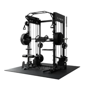 Rack RR02/4 con Poleas Regulables + Smith • Carga de Placas y Discos 126kg