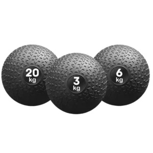 Slam Balls Rugosos Negros [de 4 kg a 20 kg]