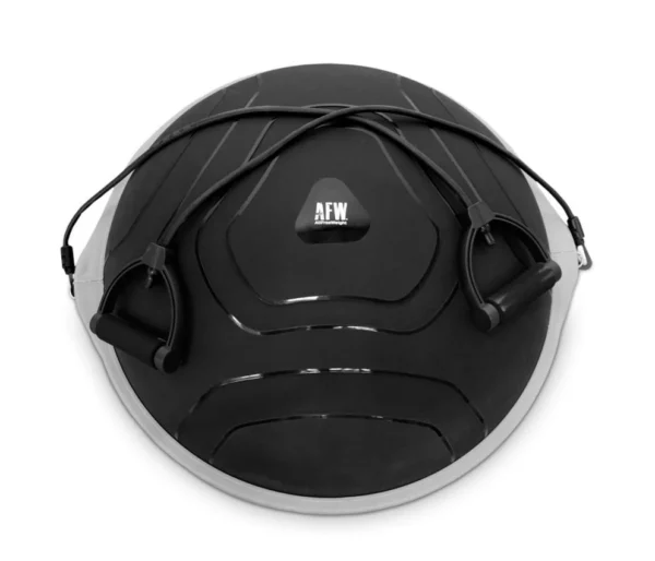 Bosu (Air Step) Negro con Elásticos