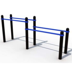 Paralelas Gimnasia de EXTERIOR Doble Altura - Elementos Calistenia