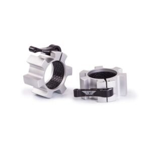Pinzas para barra de pesas olímpica [Profesional] - Set x2