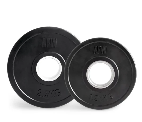 Discos Fraccionales NEGRO COMPLETO [1,25-2,5kg]