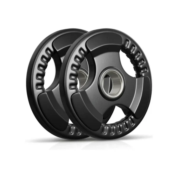 Discos 3 AGARRES Caucho - Con Anillo [de 1,25 a 25kg]
