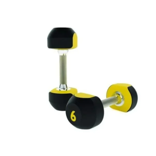 Mancuernas Bicolor AMARILLO [de 2 a 40kg]