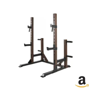 Half rack sin barra de pull up color marrón
